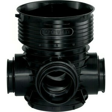 Dno šachtové DN 160 typ X (0 °-90 °-180 °-270 °)