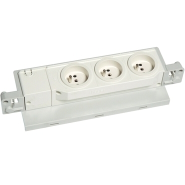 Zásuvka 230 V trojnásobná Hager