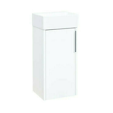 Skříňka s umývátkem EBS City 330×710×290 mm bílá lesk CITY33B