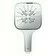 Sprcha ruční Grohe Rainshower SmartActive 130 Cube 3 proudy chrom 26582000