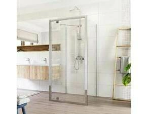 Dveře sprchové + boční stěna Mereo Lima CK86813K 800×800×800 mm chrom/čiré sklo