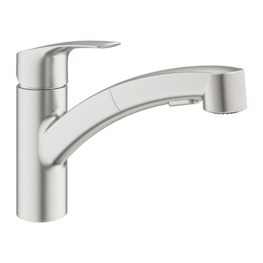 Baterie dřezová stojánková Grohe Eurosmart SuperSteel 30305DC1