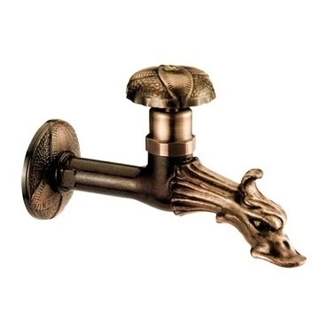 Ventil zahradní Renesance oliva antik bronz