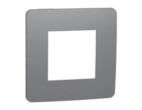 Rámeček Schneider Electric Unica Nová jednonásobná dark grey, bílá