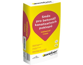 Beton rychletvrdnoucí webercel mass 25 kg