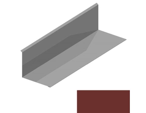 Lemování ke zdi rovnoběžné s okapem RS250S-105 SP 35 TEX 2R17A cihlově hnědá