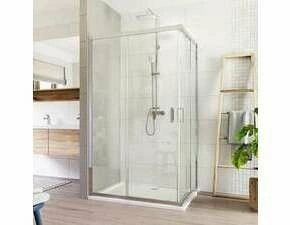 Kout sprchový Mereo Lima CK81413K 900×800 mm chrom/čiré sklo