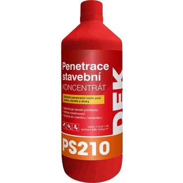 Penetrace stavební koncentrát DEK PS210 1 kg