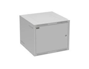 Rozvaděč datový nástěnný 19" Solarix GrandN 9U plechové dveře
