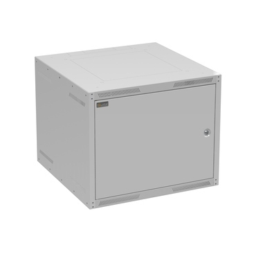 Rozvaděč datový nástěnný 19" Solarix GrandN 9U plechové dveře