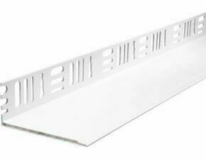 Profil soklový montážní Retek PVC 100 mm 2 m