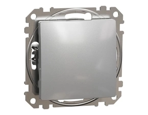 Přepínač střídavý řazení 6 Schneider Electric Sedna Design aluminium