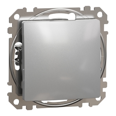 Přepínač střídavý řazení 6 Schneider Electric Sedna Design aluminium