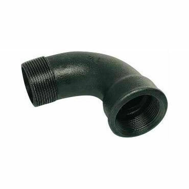Koleno 90° černé č. 92 3/4" MF
