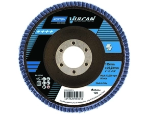 Kotouč brusný lamelový Norton Vulcan R842 115×22,23 mm 60