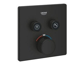Baterie podomítková termostatická Grohe Grohtherm SmartControl 2-cestná phantom black 102166KF00