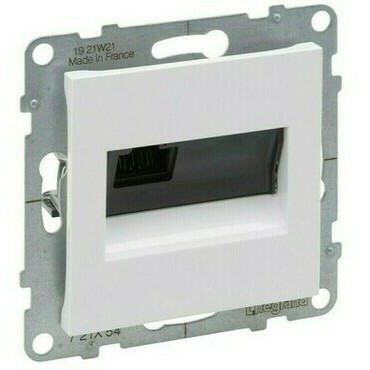 Zásuvka datová Legrand Suno CAT6 1× RJ45 bílá