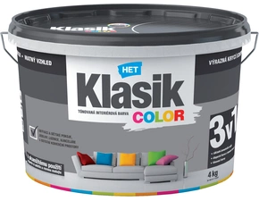 Malba interiérová HET Klasik Color šedý betonový, 4 kg