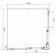 Kout sprchový Lansanit Terni CF 1 000×1 000 mm chrom/matné sklo