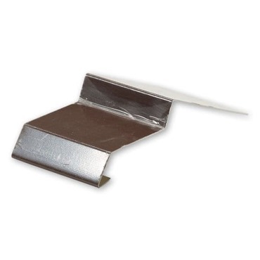 Spojka balkónová Hasoft 64 mm 1 ks hnědá