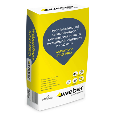 Hmota samonivelační weberfloor 4160 pro 25 kg