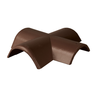 Hřebenáč rozdělovací X Bramac Protector Plus se dvěma příchytkami tmavohnědá