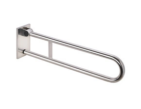 Úchyt sklopný ve tvaru U Bemeta Help snímatelný 813 mm s krytkou nerez lesklý