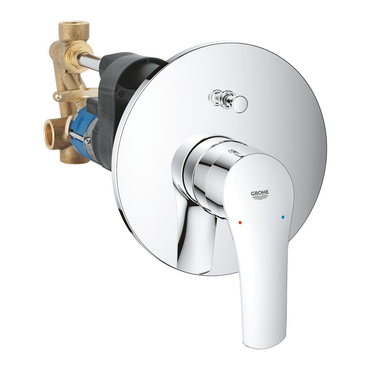 Baterie vanová podomítková Grohe Eurosmart 2-cestná chrom 33305003