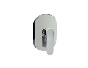 Baterie podomítková Mereo Mada CBQ60105MB bez přepínače chrom oválný kryt