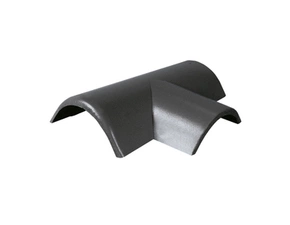 Hřebenáč rozdělovací pravý T250 Bramac Star s příchytkou granit metalic