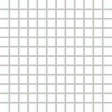 Mozaika Rako Color Two 2,5×2,5 cm (set 30×30 cm) bílá matná GDM02023