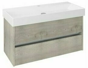 Skříňka umyvadlová 950×515×430 mm dub mocca NR100-1212