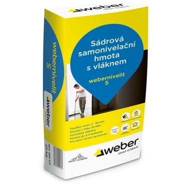 Hmota samonivelační webernivelit S 25 kg