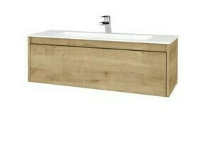 Skříňka umyvadlová Dřevojas BONO SZZ 120 Arlington/Arlington vč. umyvadla Pura