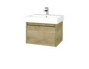 Skříňka umyvadlová Dřevojas BONO SZZ 60 Arlington/Arlington vč. umyvadla Glance