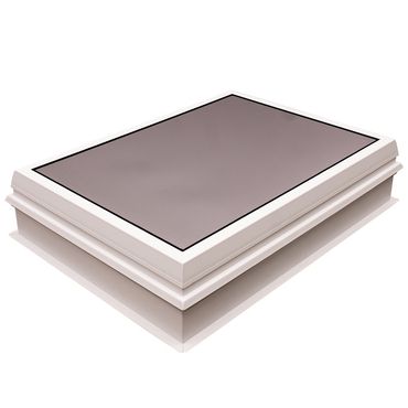 Poklop střešní neprůhledný DEKLIGHT BOX ACG-HA OPE/RAp manžeta 15 cm 80×80 cm