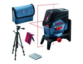 Laser křížový Bosch GCL 2-50 C + držák RM2 + stativ BT 150 (bez AKU)
