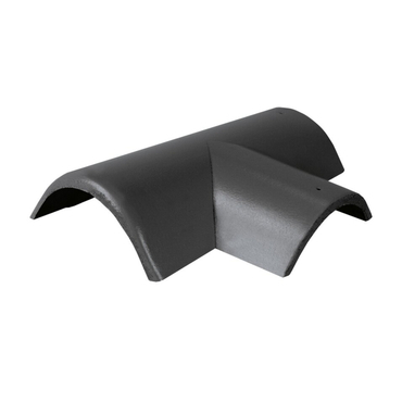 Hřebenáč rozdělovací pravý T220 Bramac Protector Plus se dvěma příchytkami antracit