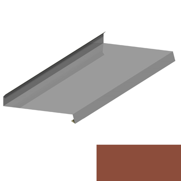 Oplechování římsy RS312A SP 25 2M264 cihlově hnědá