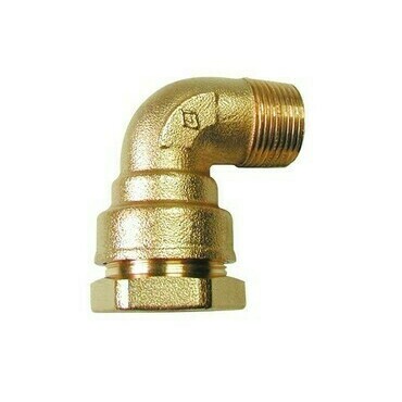 Koleno 90° svěrné Gebo BWA 20 mm × 1/2" vnější závit