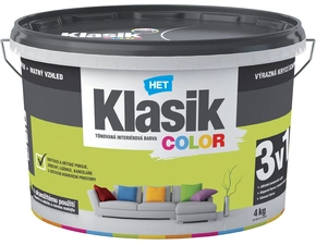 Malba interiérová HET Klasik Color zelený limetkový, 4 kg