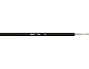 Kabel solární H1Z2Z2-K 01×6 černá