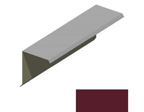 Ukončení pultové střechy RS312S-75 SP 25 2R036 vínová