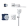 Systém sprchový termostatický Grohe Grohtherm SmartControl s Rainshower SmartActive 310 Cube 34864000