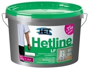 Malba interiérová HET Hetline LF bílá, 15+3 kg