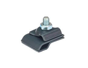 Držák hromosvodu Betonpres na okapový žlab antracit