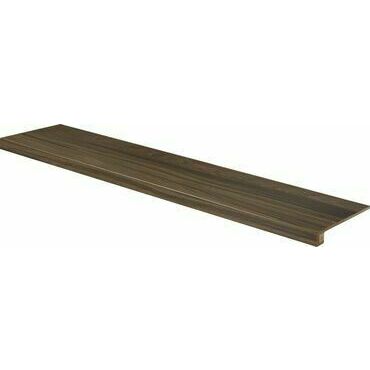Tvarovka schodová Rako BOARD 30×120 cm tmavě hnědá DCFVD144