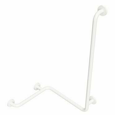 Madlo se svislou opěrou Bemeta Help 1 180 mm pravé bílé
