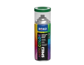 Barva akrylová vrchní Roko AKRYCOLOR Sprej listová zelená, 400 ml