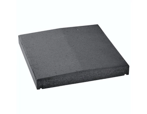 Deska zákrytová BEST V sedlová pro sloupky antracit 500×500×70 mm